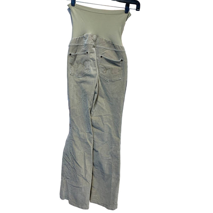 Motherhood Maternity Small Secret Fit Belly Stretch Panel Long Corduroy Pants
