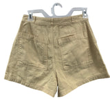 New Universal Thread Womens Size 8 100% Cotton Khaki Front Pocket Short Shorts