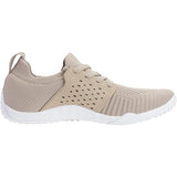 Whitin Mens Size 10 Tan Mesh Lace Up Wide Toe Box Zero Drop Athletic Shoes