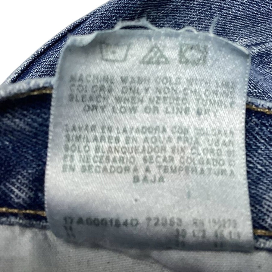Wrangler Mens 32 X 30 Relaxed Fit 100% Cotton Straight Leg Denim Blue Jeans