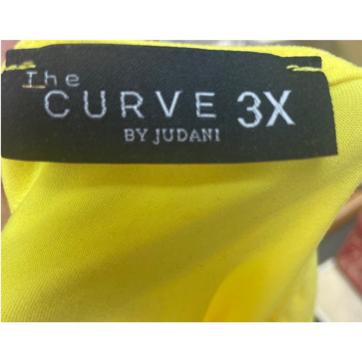 The Curve by Judani Womens Plus Size 3X Two Piece Front Tie Long Skirt Outfit