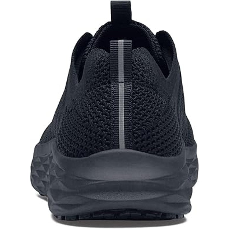 Shoes for Crews Womens Size 11 Black Mesh Fabric Lace Up Slip-Resistant Shoes