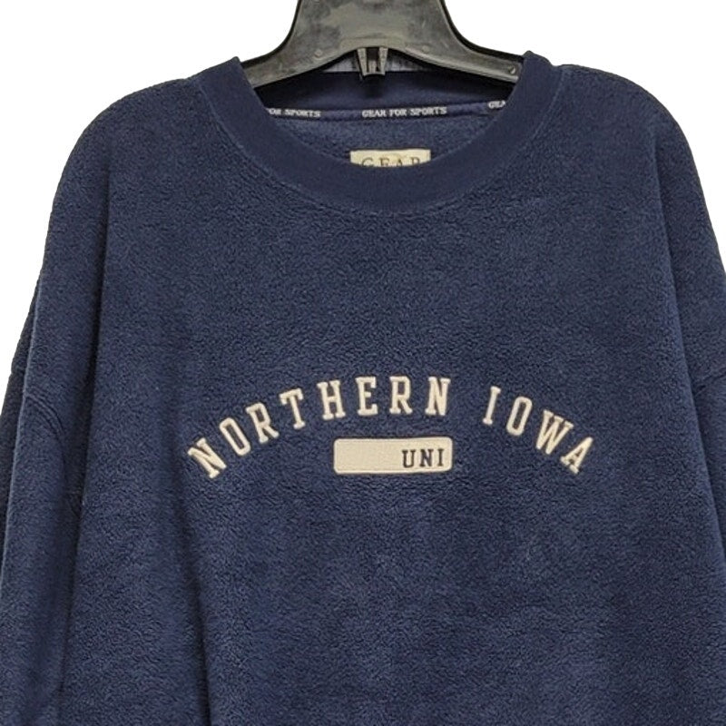 Gear For Sports Mens XXL Northern Iowa University Long Sleeve Fleece Sweatshirt