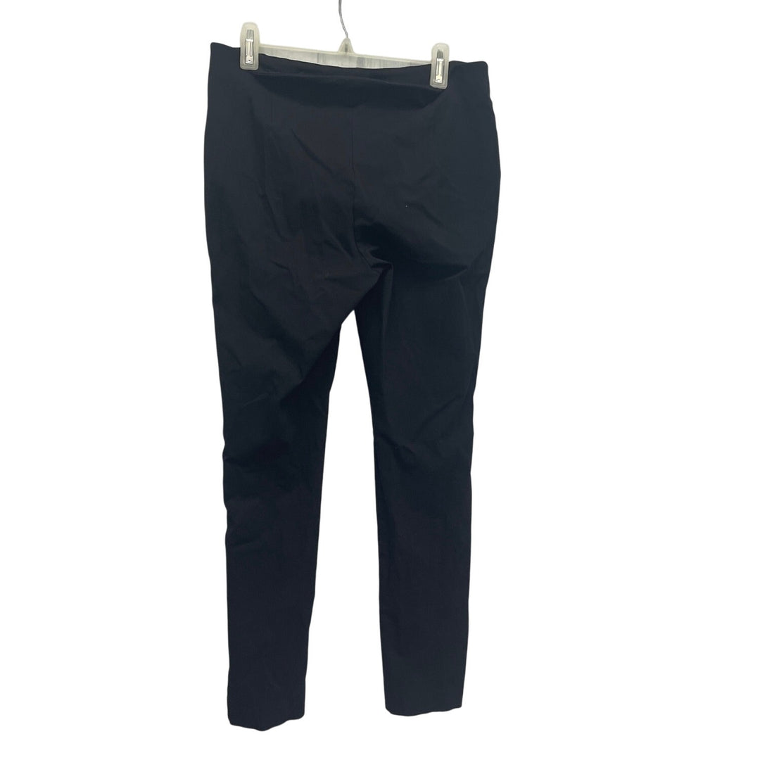 MICHAEL Michael Kors Womens Small Elastic Waist Pull On Basic Black Leggings
