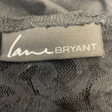 New Lane Bryant Womens Plus Size 18/20 Long Sleeve Lacy Overla Sheath Dress LBD