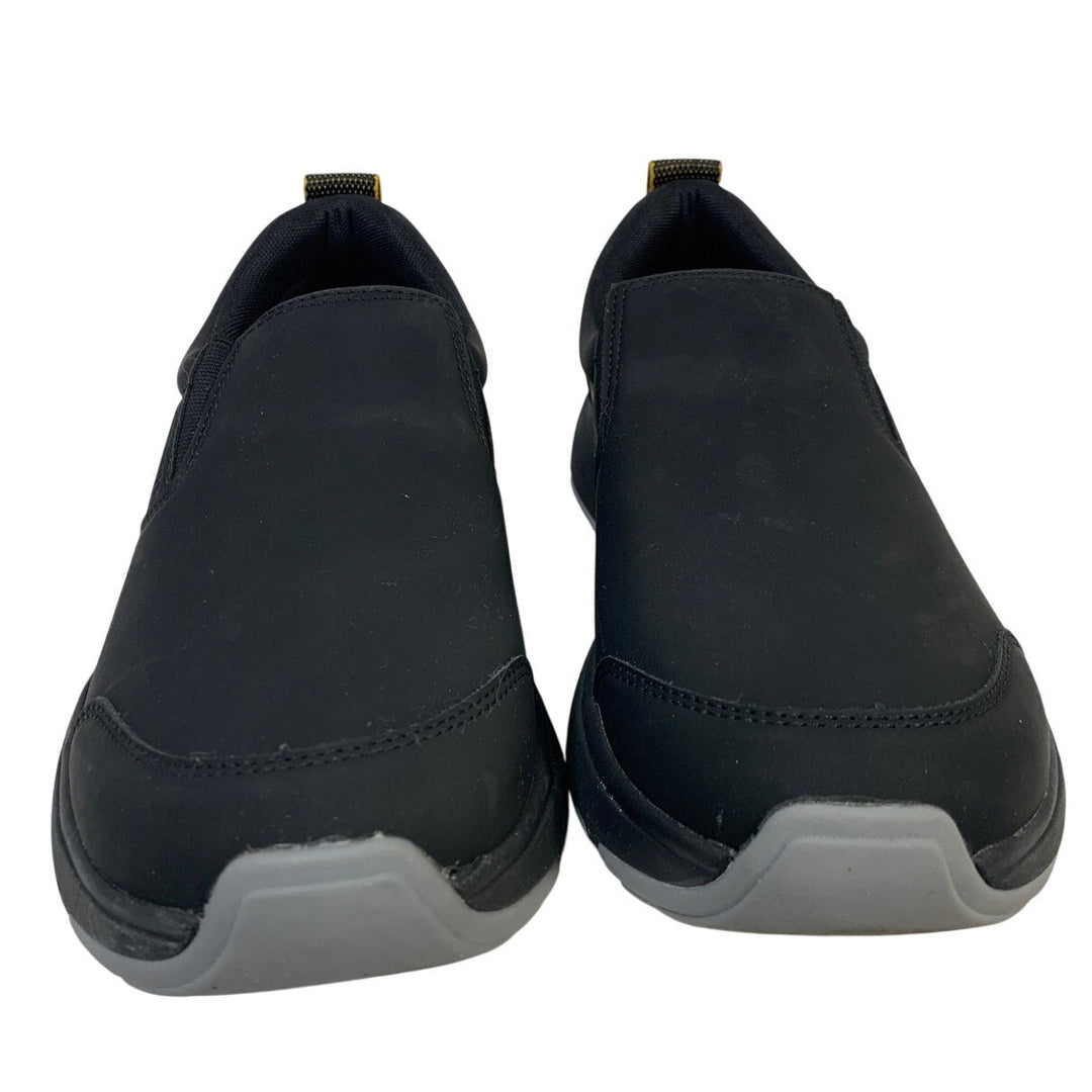 Gerry Mens Size 10 Black Slip On Low Top Round Toe Casual Loafer Shoes