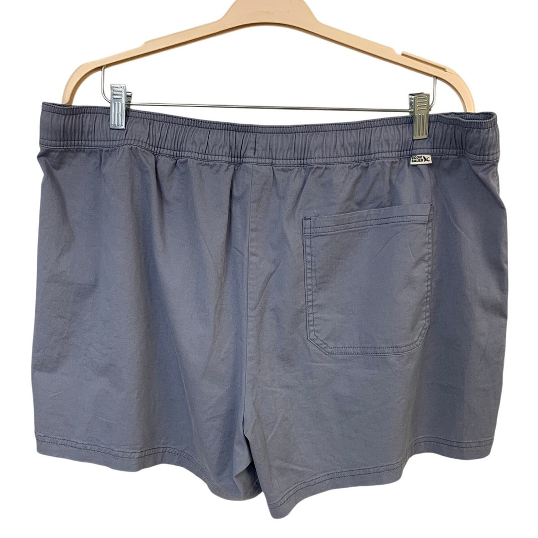 New Eddie Bauer Womens Purple Haze Stretch Cotton Washed Drawstring Shorts