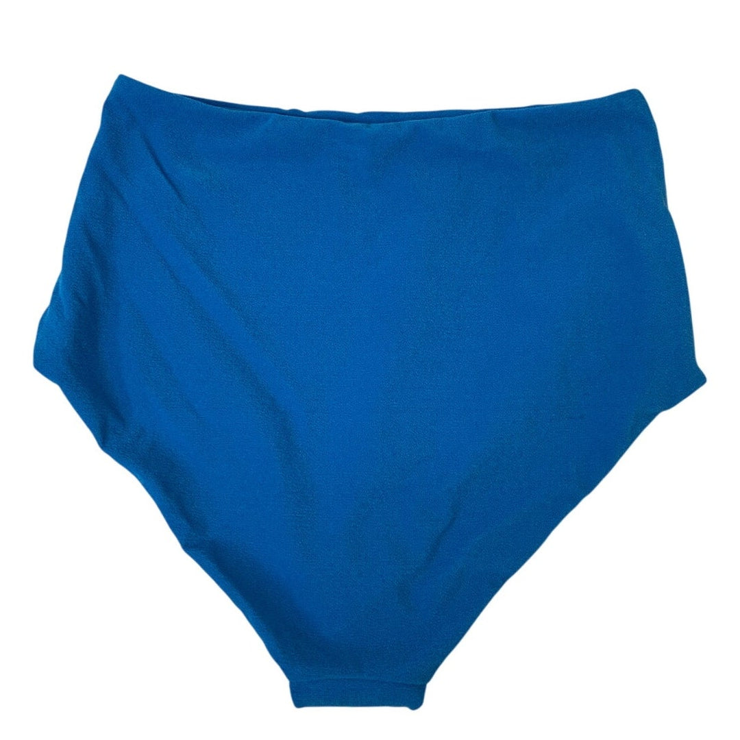 New American Eagle Womens Small Royal Blue High Rise Bikini Bottoms ONLY