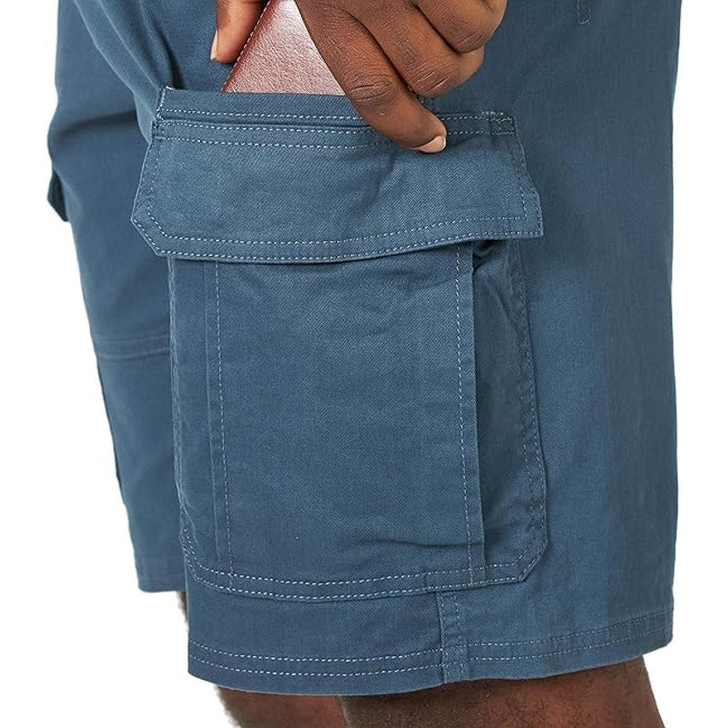Wrangler Authentics Mens Size 38 Stretch Cotton Classic Cargo Stretch Shorts