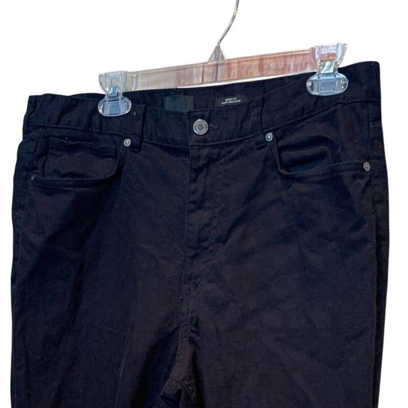 H&amp;M Size 34 Womens Skinny Fit Stretch Cotton Blend Basic Black Jeans Pants