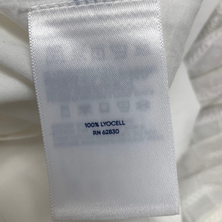 New American Eagle Womens Medium White Front Tie Adjustable Strap Dress