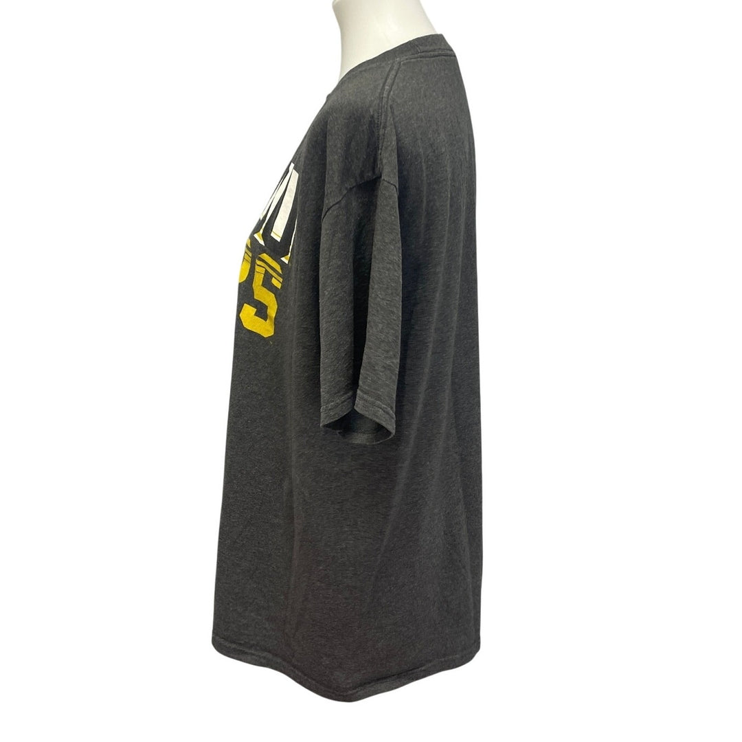Mizzou Tigers Mens Large University of Missouri Short Sleeve Cotton Blend Tee