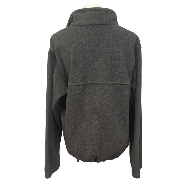 Bass Pro Shop Mens Medium Polyester Full Zip Drawstring Waist Long Sleeve Jacket
