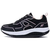 Zefuher Womens Size 10 Pink White Black Arch Support Orthotic Athletic Shoes