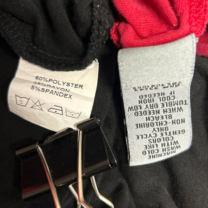 Lot of 2 Catherines Womens 3XL Short Sleeve V Crew Neck Keyhole Tee Shirts