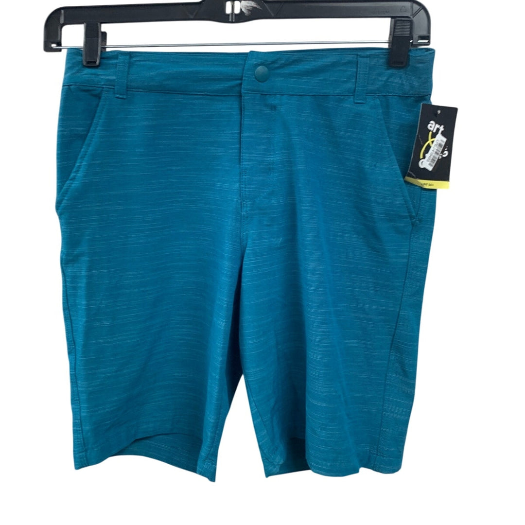 New Art Class Boys Size 4 Adjustable Waist Webbed Pockets UPF 50+ Swim Shorts