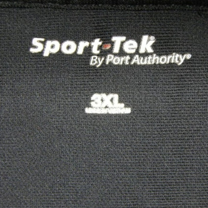 Sport-Tek Mens 3XL Side Blocked 100% Polyester Sport-Wick Polo Collared Shirt