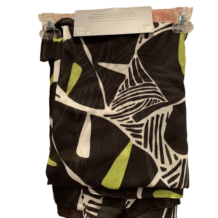 New Demdaco Turnowsky Dress It Up Oversized 44" by 70" Foliage Scarf w Slide