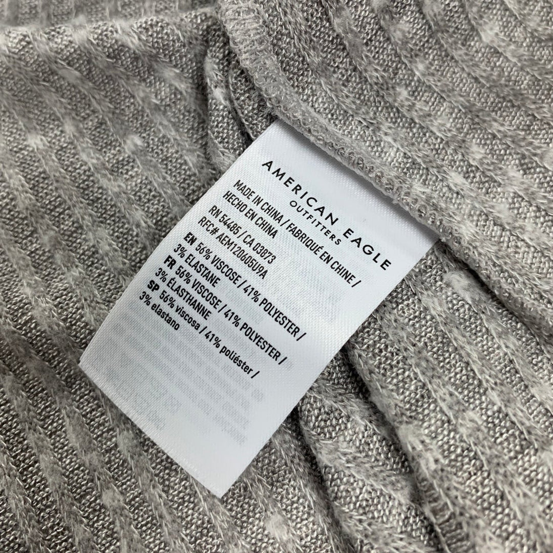 New American Eagle Womens Small 3-Button Long Sleeve Duster Cardigan Sweater