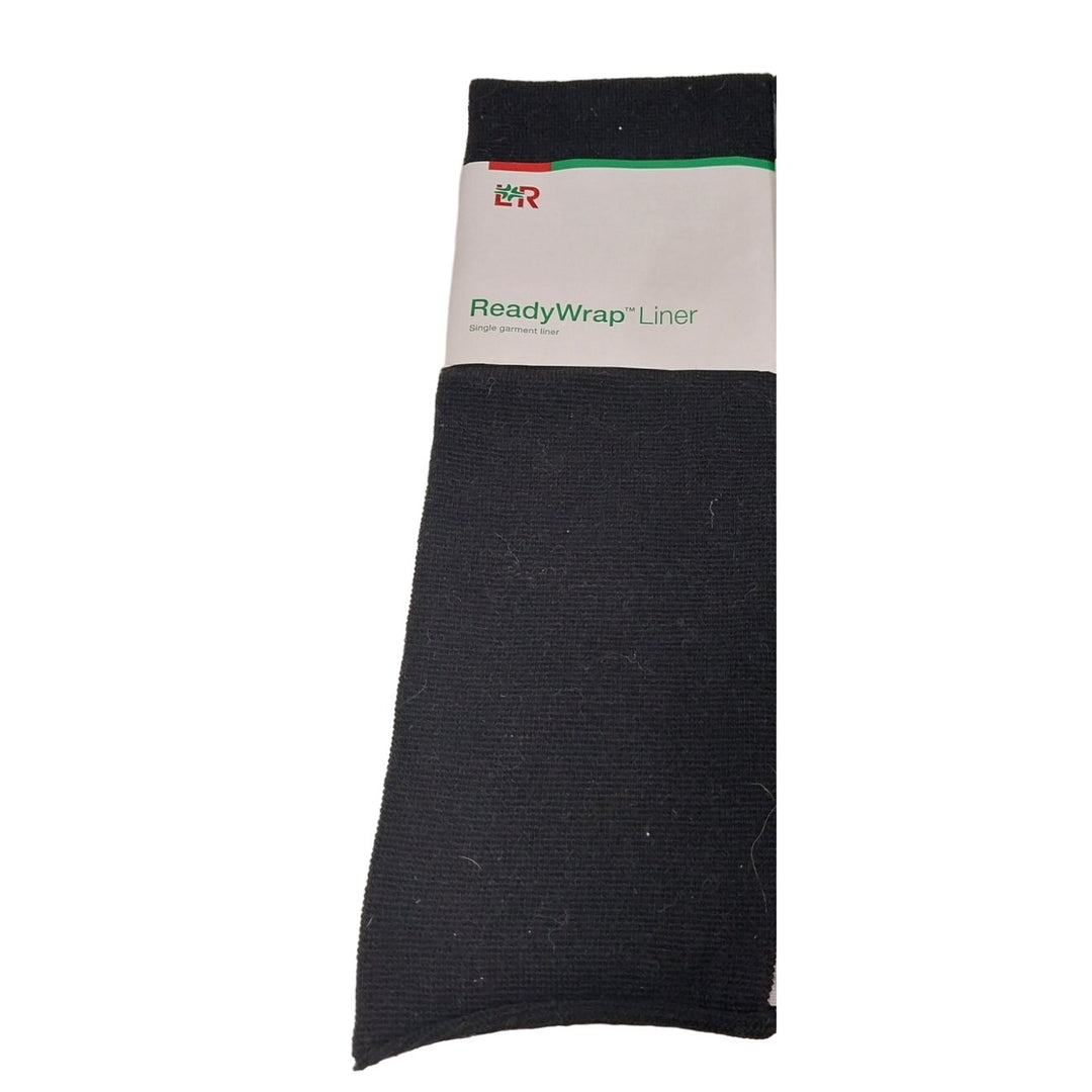 New L&amp;R USA Unisex Medium Black Polyester Blend ReadyWrap Single Garment Liner