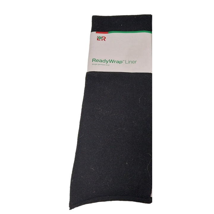 New L&amp;R USA Unisex Medium Black Polyester Blend ReadyWrap Single Garment Liner