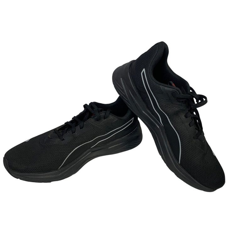 Puma Mens Size 13 Black Disperse Sneaker Soft Foam Lace Up Low Top Shoes