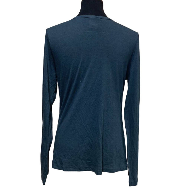 Munki Munki XL Penguin Pair Long Sleeve Crew Neck PolyCotton Blend Tee