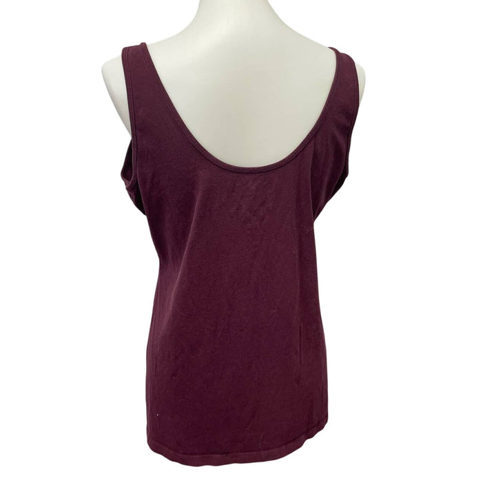 Lot of 3 Womens XL Nike Maurices Sleeveless Cotton Blend Tank Tops Shirts