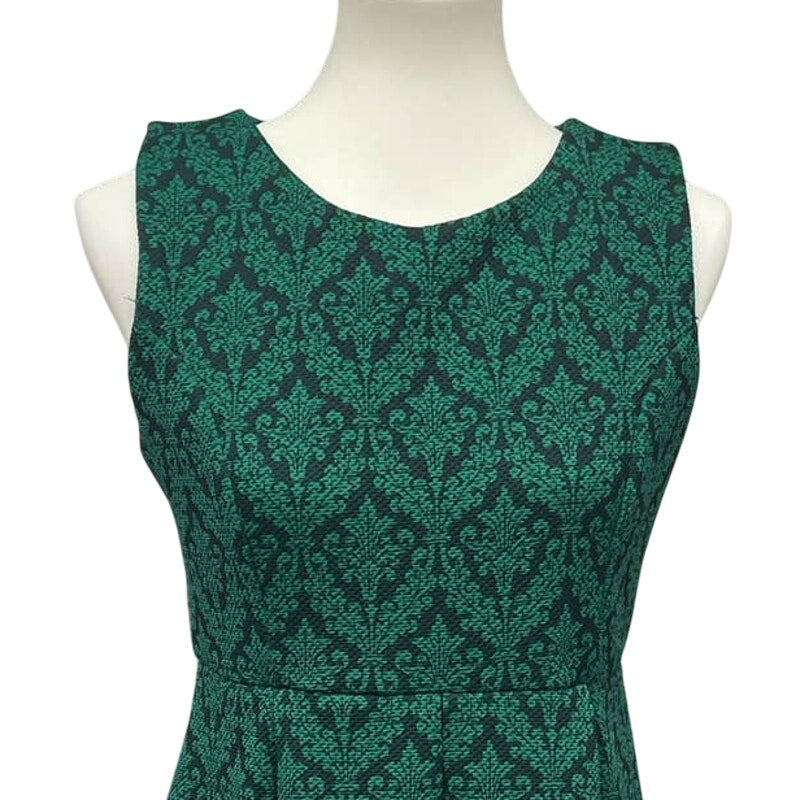 LA Soul Medium M/L PolyCotton Sleeveless Fit &amp; Flare Tapestry Knee Length Dress