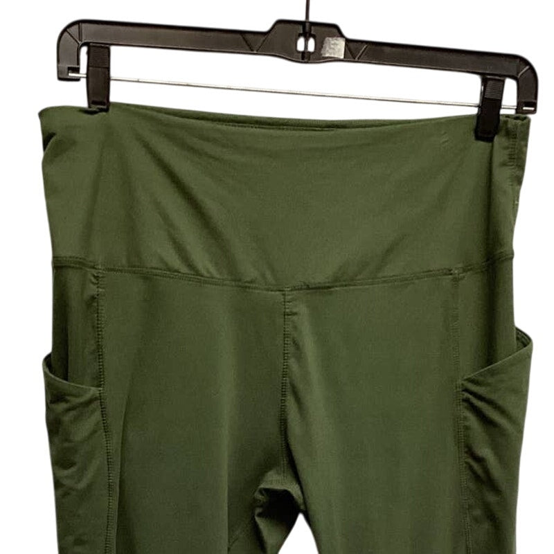 2 Womens XXL Athletic Stretchy Leggings Polyester Spandex Blend Pants w Pockets