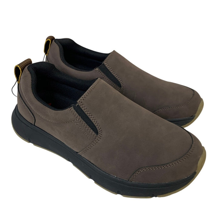 New In Box Gerry Mens Size 8 Brown Slip On Moc II Comfort Insole Casual Shoes