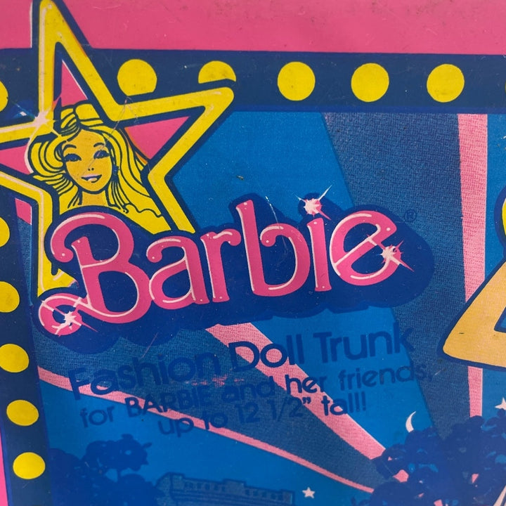 Vintage 1966 Mattel Barbie 1977 Fashion Doll Vinyl Travel Case Clothing Outfits
