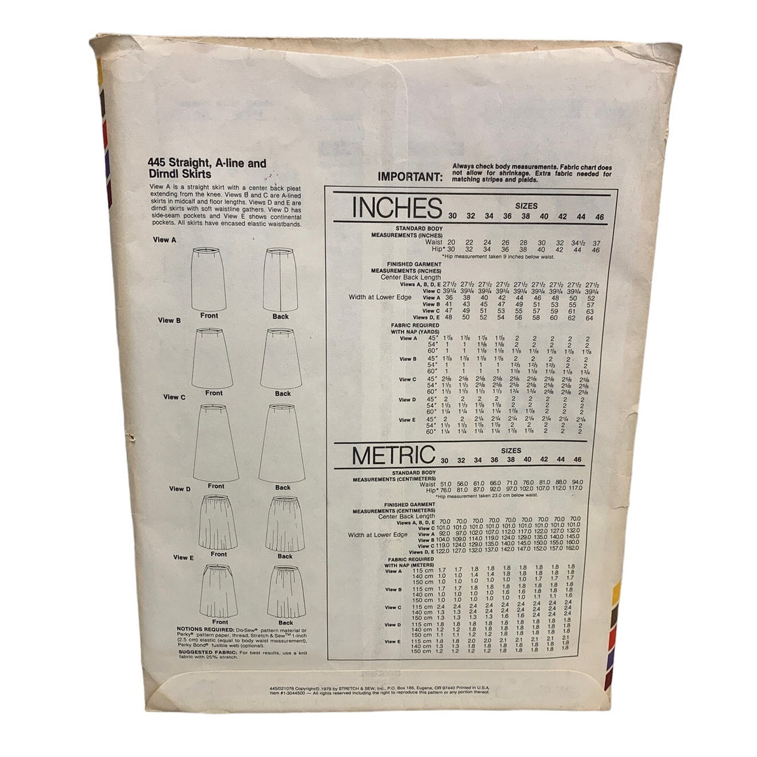 Vintage 1979 Stretch N Sew 