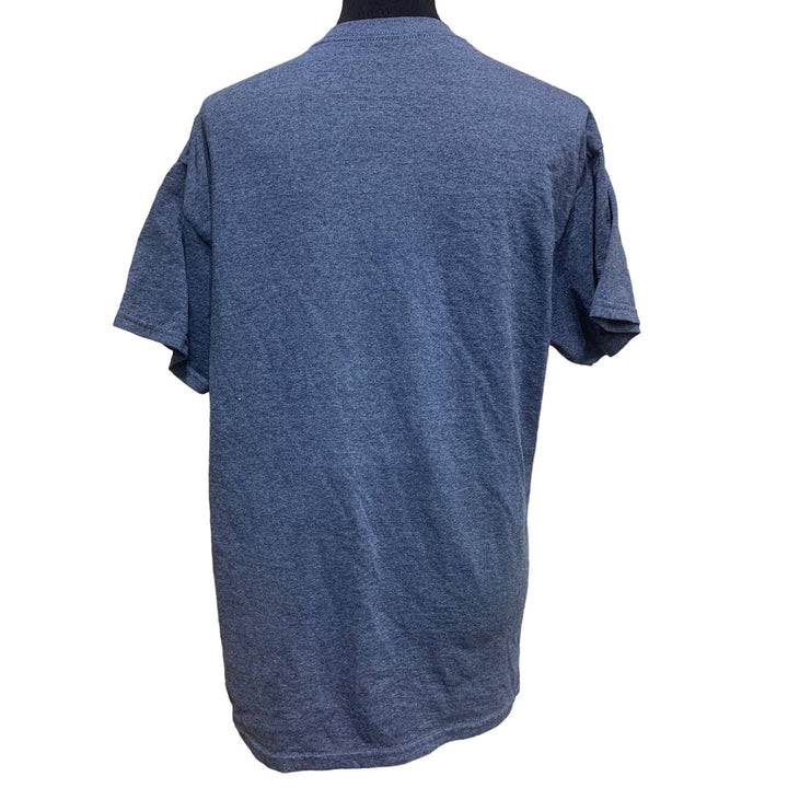 Mens Large St Louis Cardinals Baseball Hockey Blues Combined Logo PolyCotton Tee