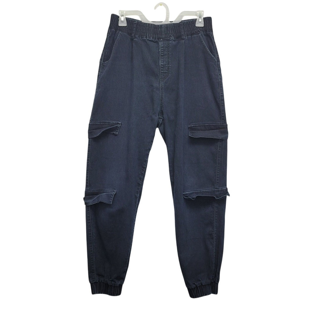 VIP Juniors Size 13 Cotton Blend Faux Pockets Stretch Waist Jogger Pants