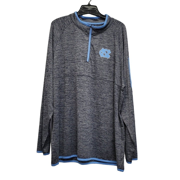 Colosseum Mens XXL NC Long Sleeve Quarter Zip Pullover Athletic Sweatshirt