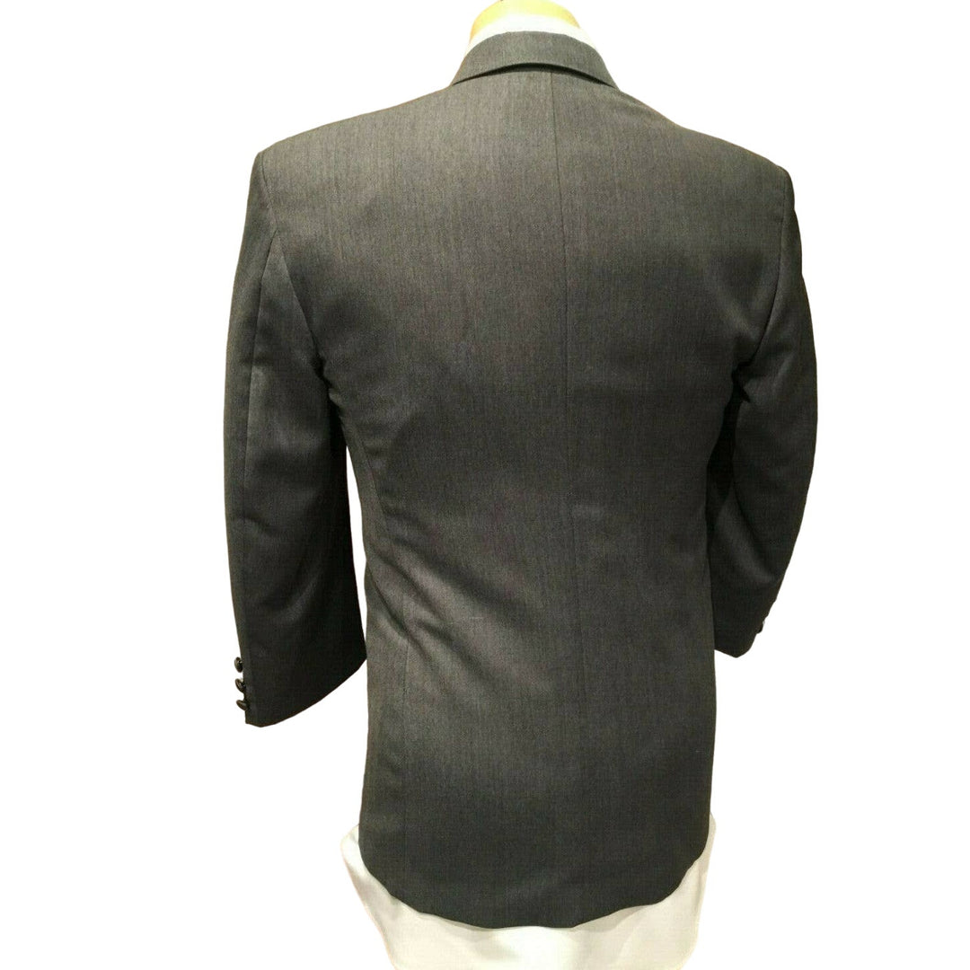 Chaps Ralph Lauren Costume MISSING BUTTONS 41R GRAY Tuxedo Jacket