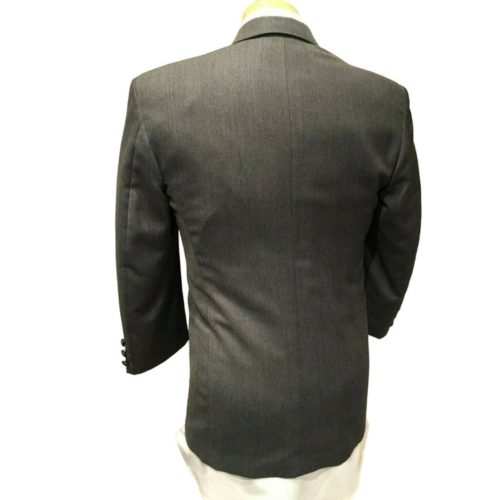 Chaps Ralph Lauren Costume MISSING BUTTONS 41R GRAY Tuxedo Jacket