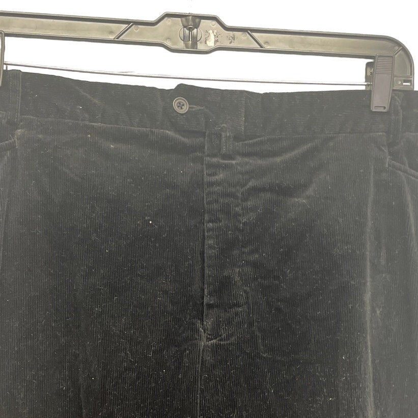 Façonnable Mens 44 X 32 Cotton Elastane Corduroy Hemmed Dress Pants w Pockets