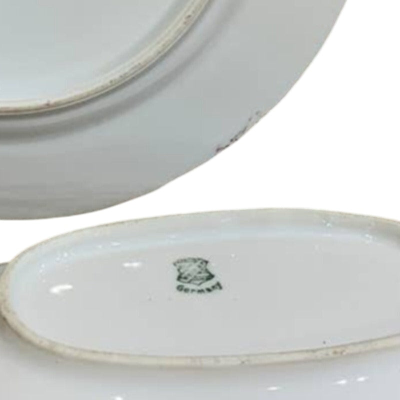 Vintage Versailles Bavaria Germany Porcelain Ceramic Berry Botanical Plate Dish