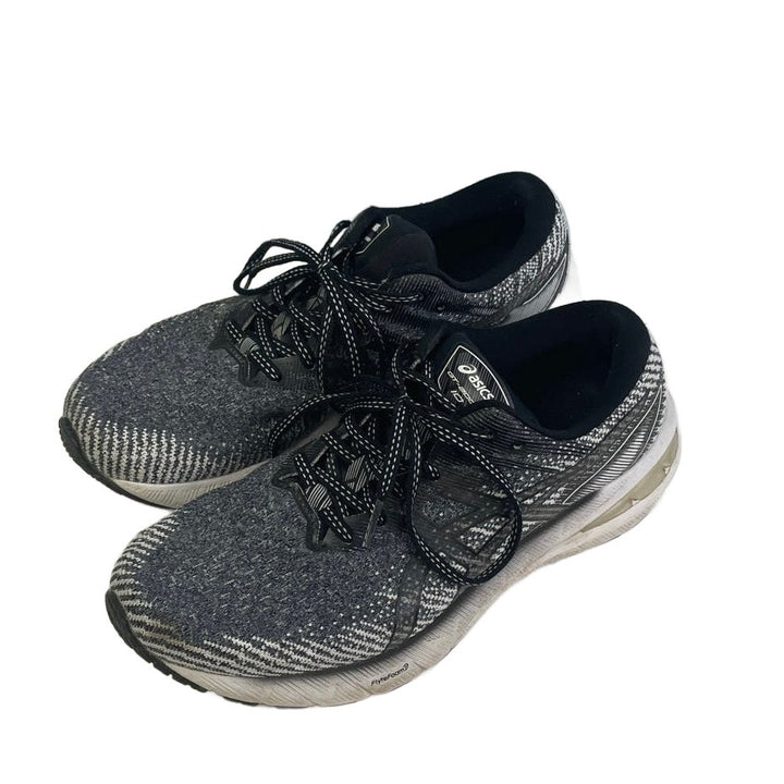 Asics Womens Size 8.5 FlyteFoam GT-2000 Black White Athletic Tennis Shoes