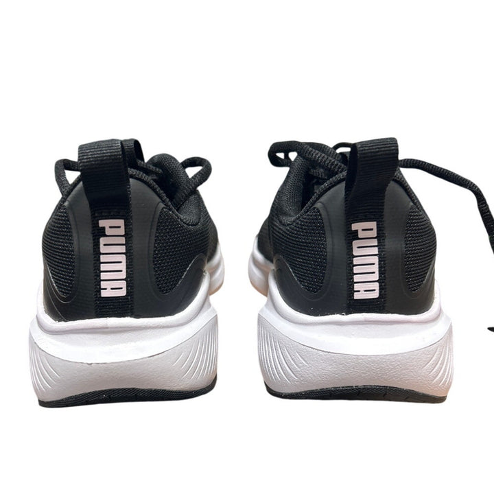 New In Box Puma Womens Size 9 Black White Lace Up Skyrocket Sneaker Shoes