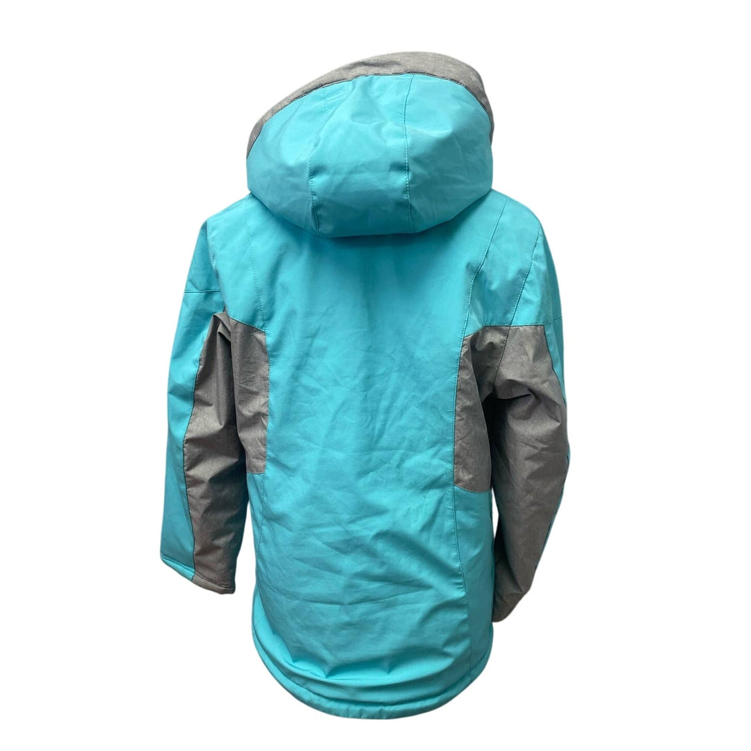Gerry Womens Large Full Zip Polyester Long Sleeve Hooded Warm Winter Coat
