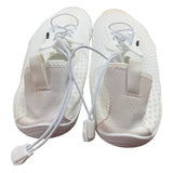 WateLves Womens Size 9.5 White Quick Dry Aqua Socks Pool Water Aerobics Shoes