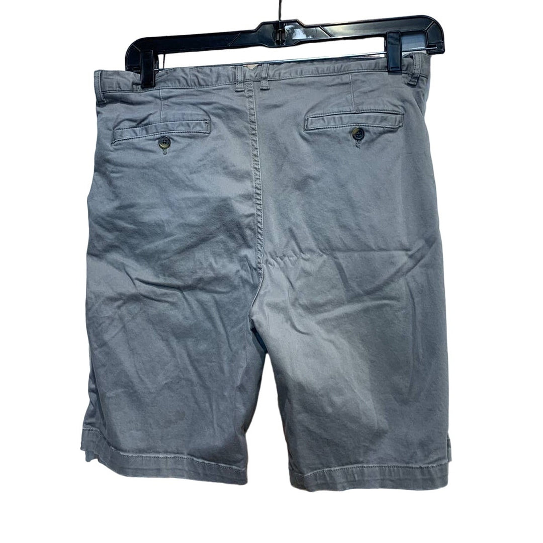 Jachs Mens Size 34  Cotton Blend Long Chino Casual Shorts w Lots of Pockets