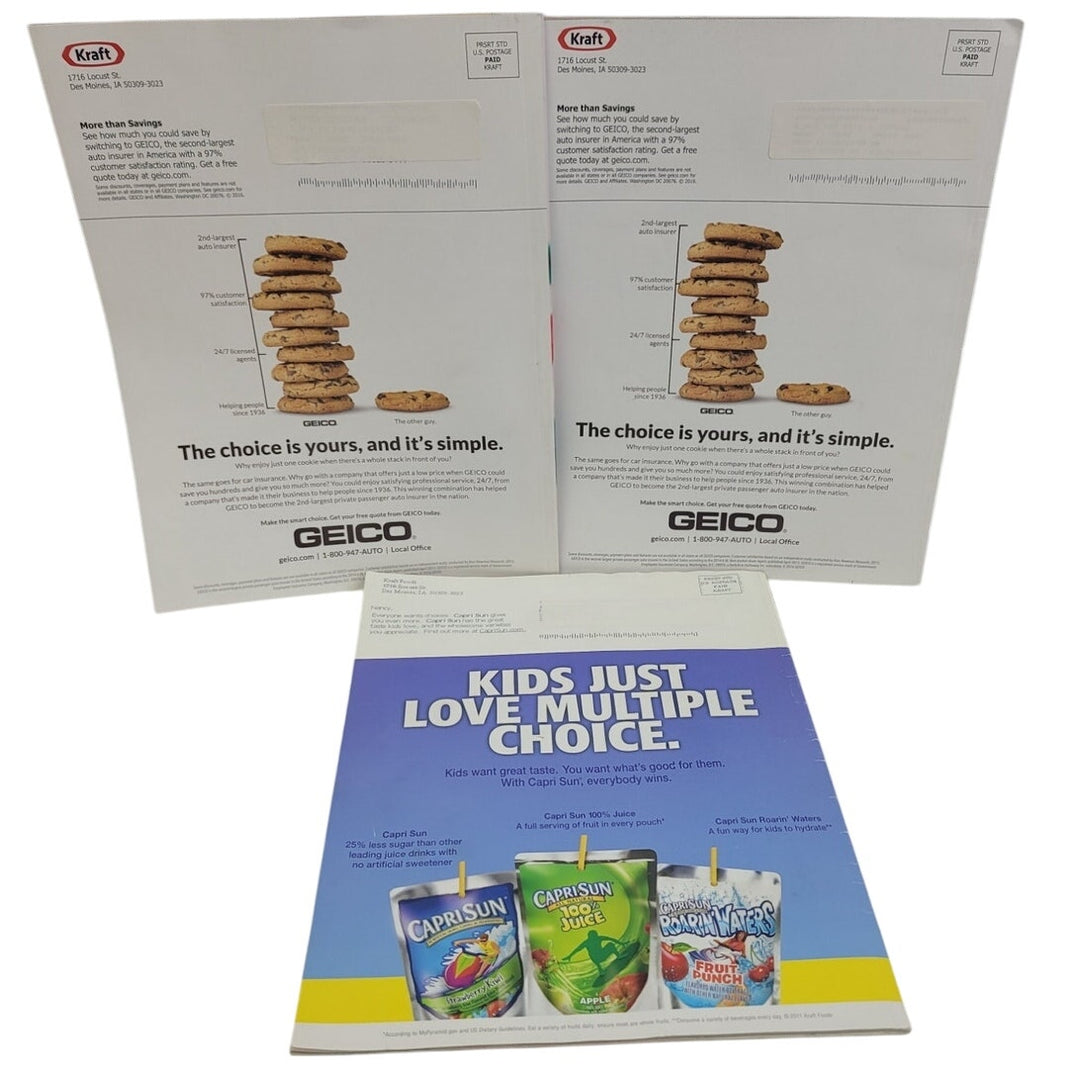 Kraft Foods Food &amp; Family 2011 2016 2017 Single Issues Summer Holiday Magazines