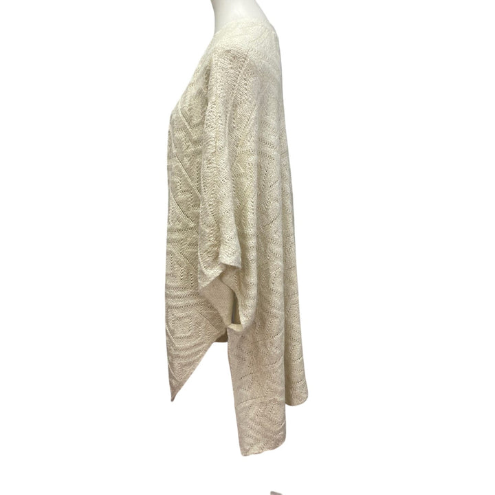 New Mossimo Womens S/M Short Sleeve Acrylic Blend Long Open Cardigan Sweater