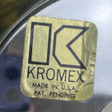 Vintage Kromex Silver Toned Dining Table Serving Bowl w Lid Made In USA