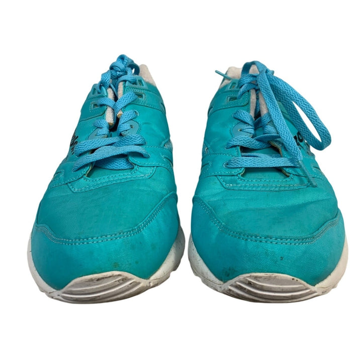 Reebok Mens Size 8.5 Blue Sneakers Lace Up Round Toe Low Top Athletic Shoes