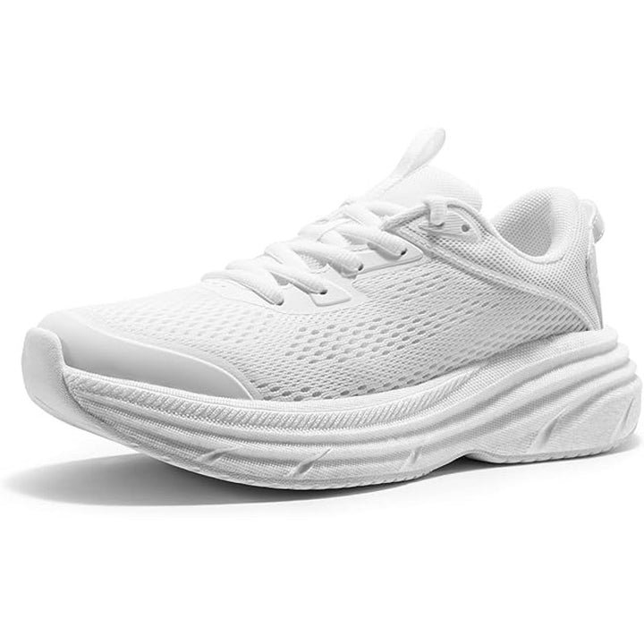 Nortiv8 Women Size 10 White Mesh Lace Up Flexlife Running Walking Athletic Shoes